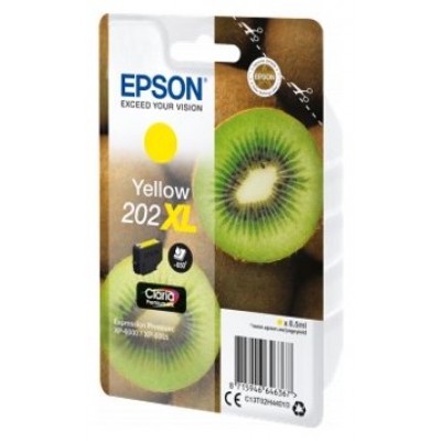 EPSON Singlepack Yellow 202XL Claria Premium Ink con RF