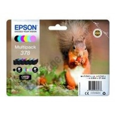 EPSON Multipack 6-colours 378 Claria Photo HD Ink con RF