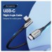 CABLE USB-C/M ANGULO RECTO A USB-C/M 1.5 M 100W GRIS VENTION (Espera 4 dias)