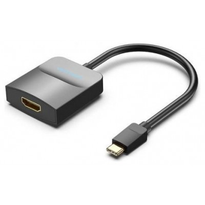 ADAPTADOR USB-C/M A HDMI/H NEGRO VENTION (Espera 4 dias)