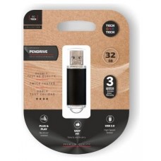 PENDRIVE TECH1TECH-BASIC BK 32GB