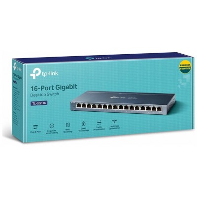 SWITCH OMADA TP-LINK GIGABIT ETHERNET DE 16 PUERTO· (Espera 4 dias)