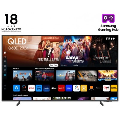 TV SAMSUNG TQ75Q60DAU 75" QLED 4K UHD SMART TV