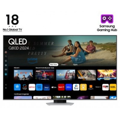 Samsung TQ85Q80DAT 2,16 m (85") 4K Ultra HD Smart TV Wifi Plata (Espera 4 dias)