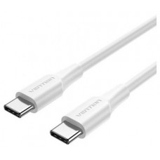 CABLE USB-C A USB-C 2.0 3A 1 M BLANCO VENTION (Espera 4 dias)