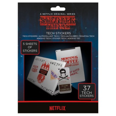 SET DE PEGATINAS STRANGER THINGS PYRAMID INTERNATIONAL REDSTRING TS7403 (Espera 4 dias)