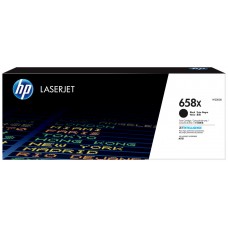 HP Cartucho de tóner Original LaserJet 658X negro de alta capacidad (Espera 4 dias)