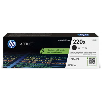 HP Cartucho de tóner Original LaserJet 220X negro (Espera 4 dias)