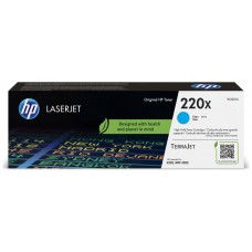 HP Cartucho de tóner Original LaserJet 220X cian (Espera 4 dias)