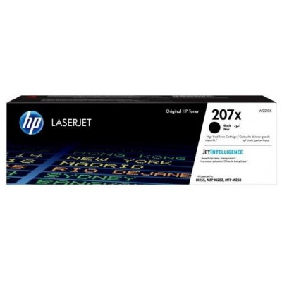 HP TONER 207X NEGRO LASERJET M255/M281 (W2210X) (Espera 4 dias)