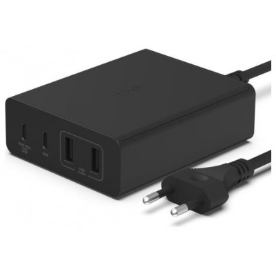 Cargador De Sobremesa Belkin Wch010vfbk 2xusb-c