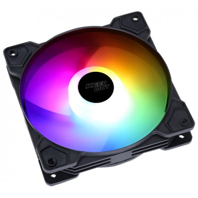 VENTILADOR AUXILIAR XFC-120F RGB KEEPOUT (Espera 4 dias)